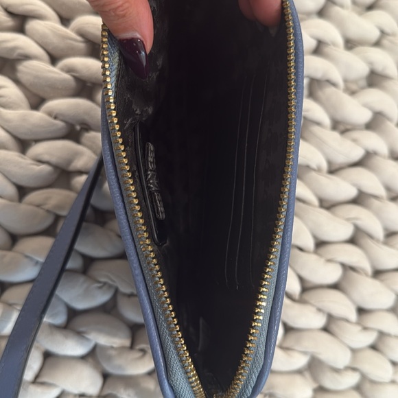 Karl Lagerfeld Blue Quilted Crossbody Bag - Picture 2 of 7